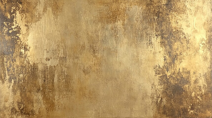 Obraz premium Rustic gold and brown texture, worn and faded
