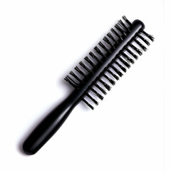 Black Round Hair Brush, hairbrush, round brush, styling brush, hair styling, hair care