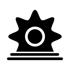 sun icon template