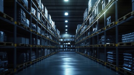 Industrial Warehouse Interior