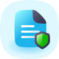 Fototapeta premium document protection