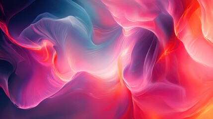 Obraz premium Abstract Background with Wavy Lines and Vivid Colors