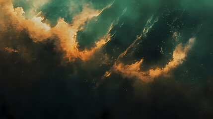 Obraz premium Ethereal nebula dreamscape // celestial whispers background. Dreamscape. Illustration