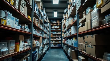 Warehouse Storage Shelves