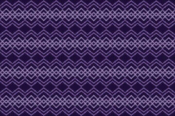 Seamless ethnic ikat pattern for fabric printing
