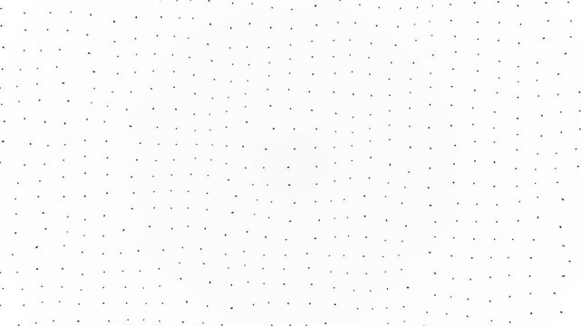 white background black polka dots digital concept suitable for corporate, technology and innovation concepts 
