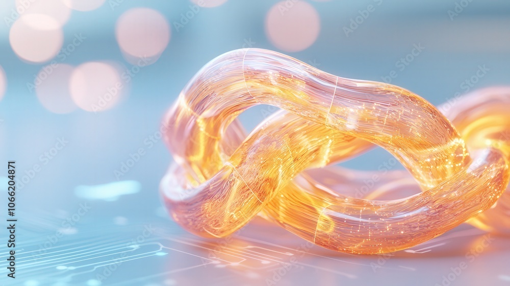 Poster abstract digital network connection technology background internet data future fiber