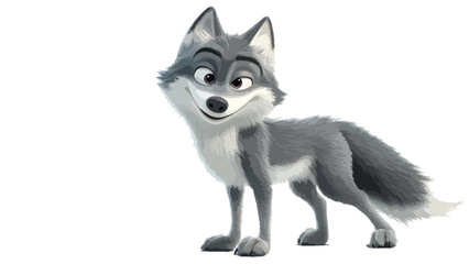 Obraz premium siberian husky puppy, vector eps 10 file