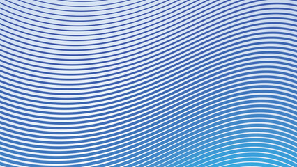 Blue stripes curve line abstract background vector image for backdrop or presentation