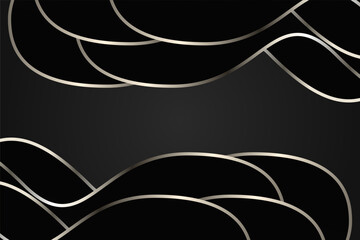 Fototapeta premium Modern Abstract Background Luxury Black
