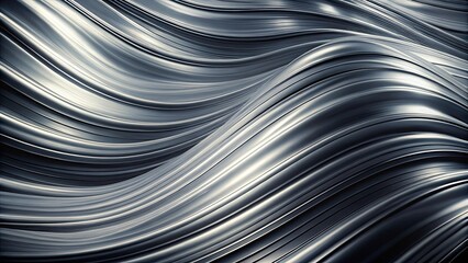 Abstract diagonal greyscale flow in a rendering, abstract, diagonal, greyscale, flow, rendering, futuristic, technology