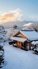 雪景色　Snowy landscape