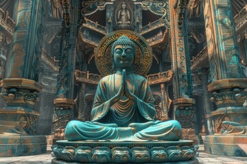 Obraz premium Buddha in meditation