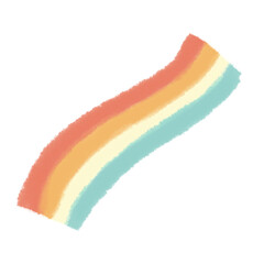 Colorful rainbow illustration