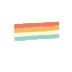 Colorful rainbow illustration