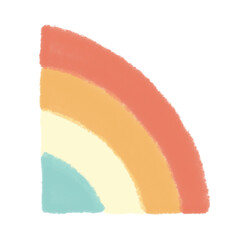 Colorful rainbow illustration