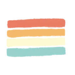 Colorful rainbow illustration