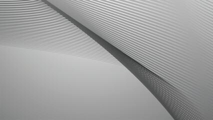 Naklejka premium Grey abstract background with curve stripes line for backdrop or presentation