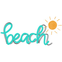 Beach vector