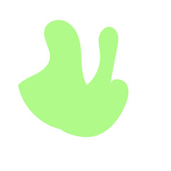 Nature colours  abstract shapes vectors