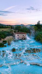 Unwind in the natural thermal springs of Saturnia, surrounded by lush greenery and soothing waters....