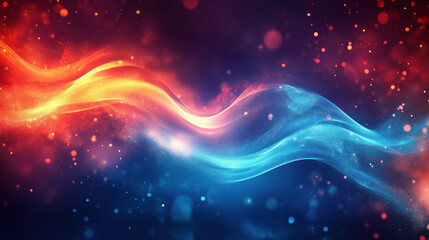 Fototapeta premium Creative 3D Rendering of Abstract Midnight Blue Hero Background for Minimalist Website Layout