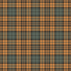 Autumn Plaid Check Seamless Pattern - Cute plaid check repeating pattern design