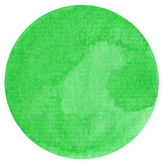 Watercolor hand painted circles texture. Watercolour circle elements for design.