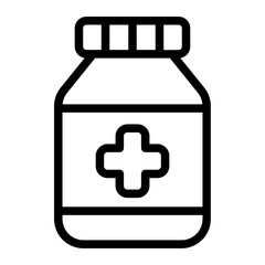 Obraz premium Drugs Syrup icon