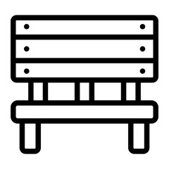 Park Bench Icon