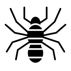 Spider Solid Icon