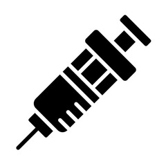 Syringe Solid Icon