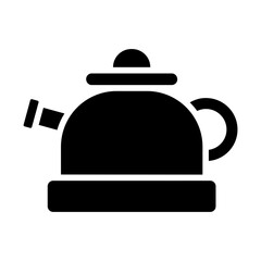 Teapot Solid Icon