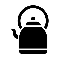 Obraz premium Teapot Solid Icon