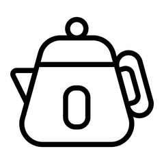 Obraz premium Teapot Icon