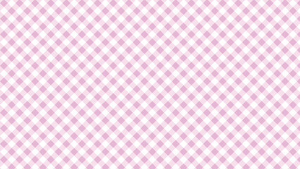 gingham checkered pink plaid square background grid seamless pattern