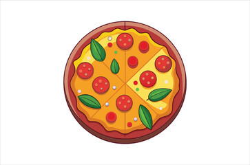 pizza vector,  icon vector illustration,  pizza silhouette of a pizza isolated on a white background, eps, png, svg,  vector