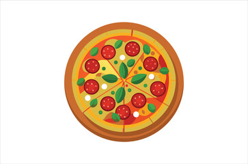 pizza vector,  icon vector illustration,  pizza silhouette of a pizza isolated on a white background, eps, png, svg,  vector
