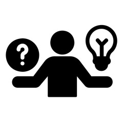 problem solving Solid icon
