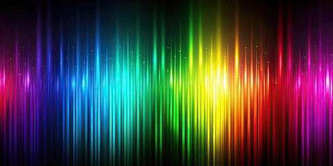 Colorful vertical gradient light streaks on dark background, colorful, vertical, gradient, light, streaks, dark, abstract, vibrant