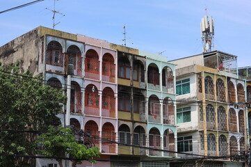 Buildings in Thailand , old Buildings