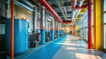 HVAC installation services, focusing on modular and eco-friendly systems for industrial temperature management.