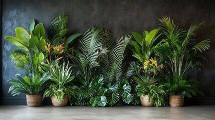 Obraz premium Explore the beauty of indoor plants for your home decor