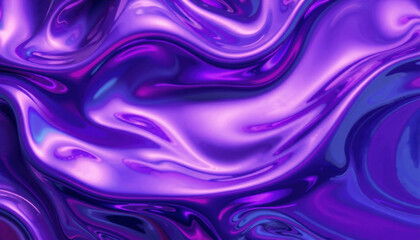 Fototapeta premium vibrant purple abstract texture with smooth, flowing patterns that evoke sense of fluidity and depth. Perfect for backgrounds or artistic designs