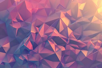 Obraz premium Abstract low poly background
