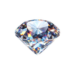 Fototapeta premium 3D Beautiful diamond png 