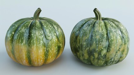 Pumpkin on a white background