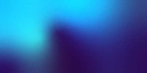 Digital grainy gradient with a colorful soft noise effect. Vintage Grunge Texture Pattern in Blue Tones for Artful Wallpaper. Gradient blur, noise, grain, texture. abstract background.	
