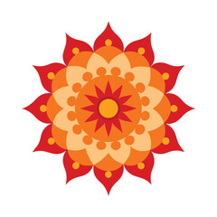 Mandala indian art Vector Illustration