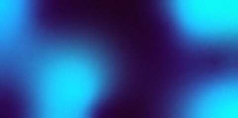 Digital grainy gradient with a colorful soft noise effect. Vintage Grunge Texture Pattern in Blue Tones for Artful Wallpaper. Gradient blur, noise, grain, texture. abstract background.	